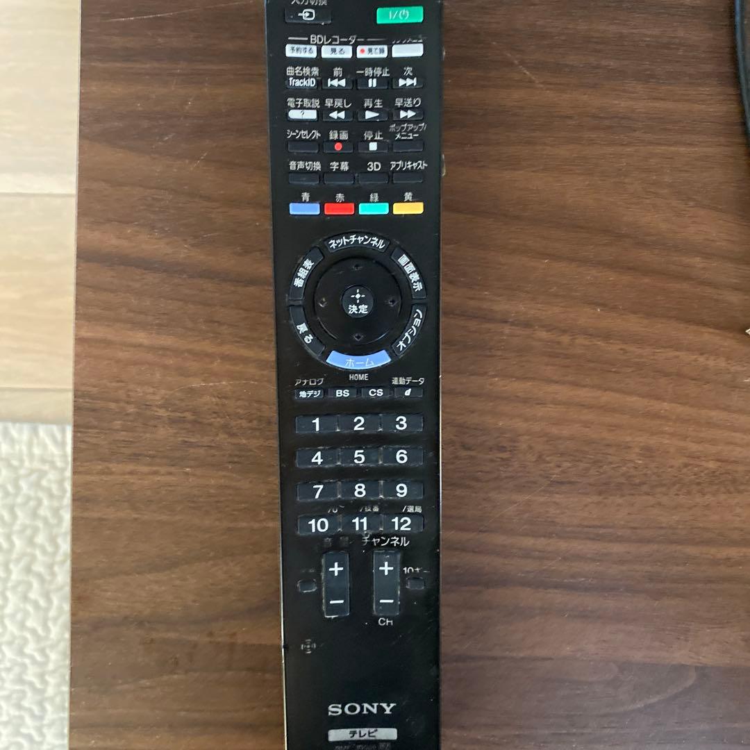 SONY BRAVIA テレビ 本体 + リモコン【東京都府中市】