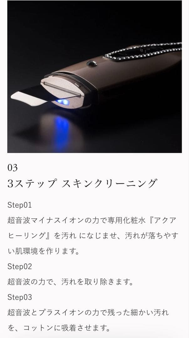 Dr.Fresco the Zeus ドクターフレスコザゼウス　超音波美顔器