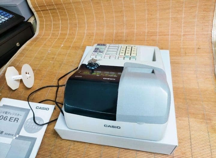 カシオレジスター　106ER　簡単便利特殊　送料込　000152