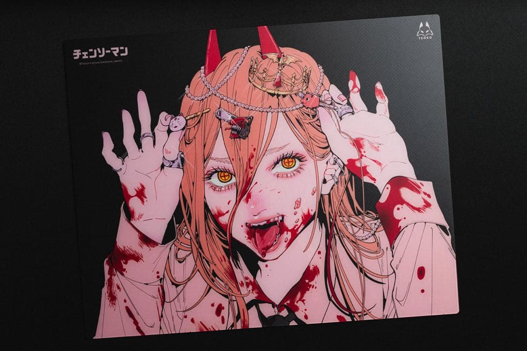 arbiter studio ガラス マウスパッド チェンソーマン パワー