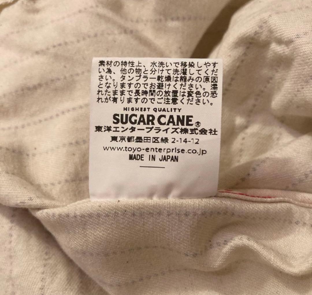 シュガーケーン FICTION ROMANCE ホワイトウォバッシュ シャツ