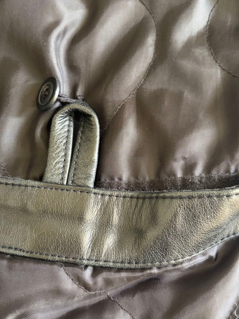 OLD GAP レザー カーコート　希少サイズ 野村訓一 着用 Lサイズ