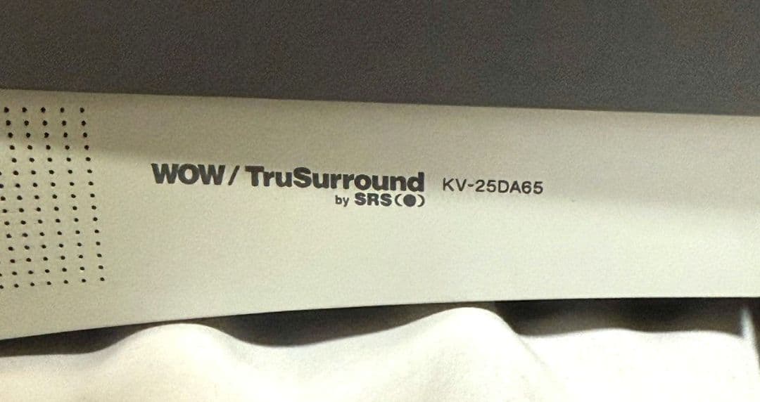 SONY ブラウン管テレビ リモコン付き トリニトロン　KV-25DA65