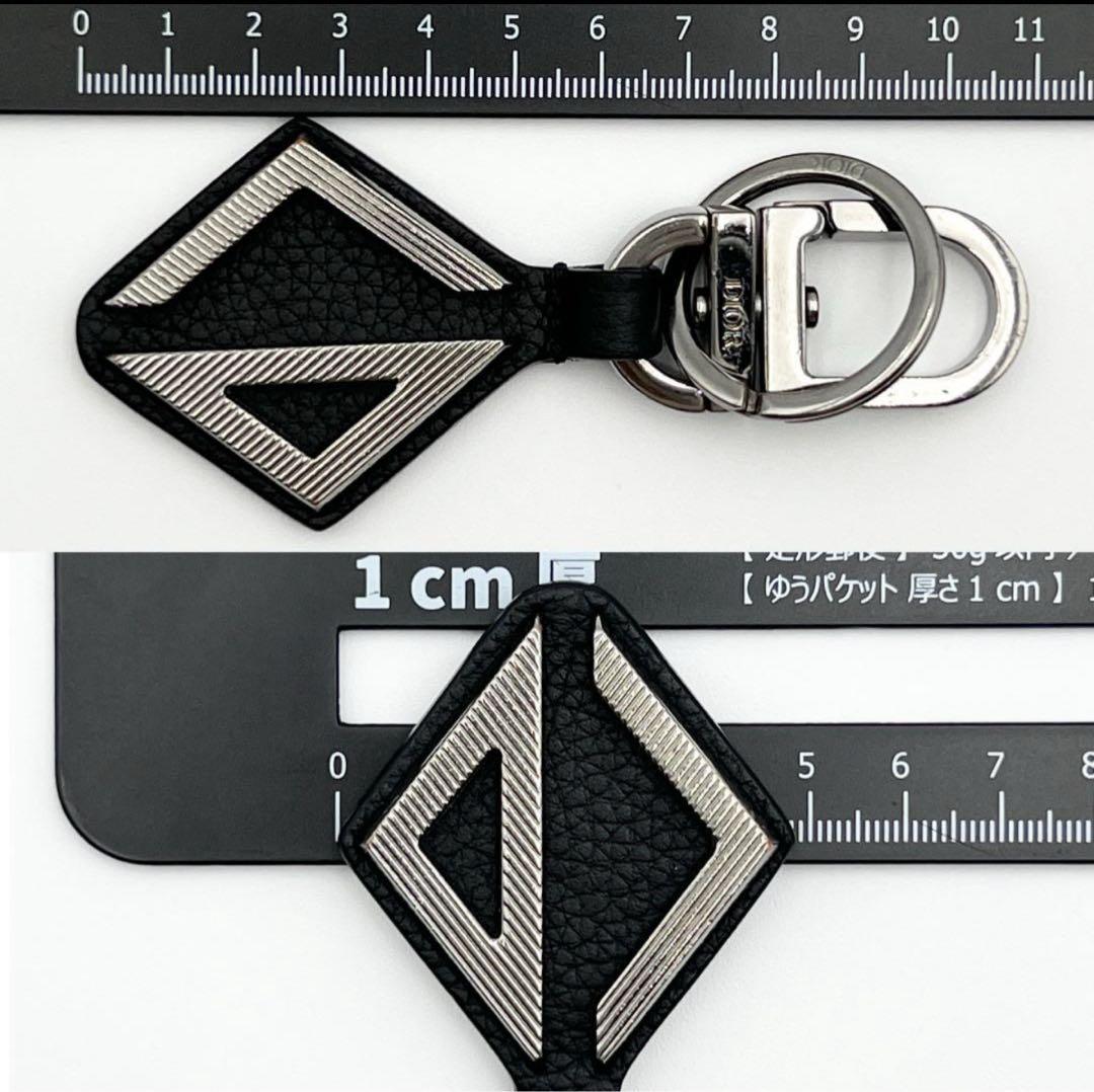 【定価約5万】クリスチャンディオール　DIOR　メンズ　キーホルダー　キーリング