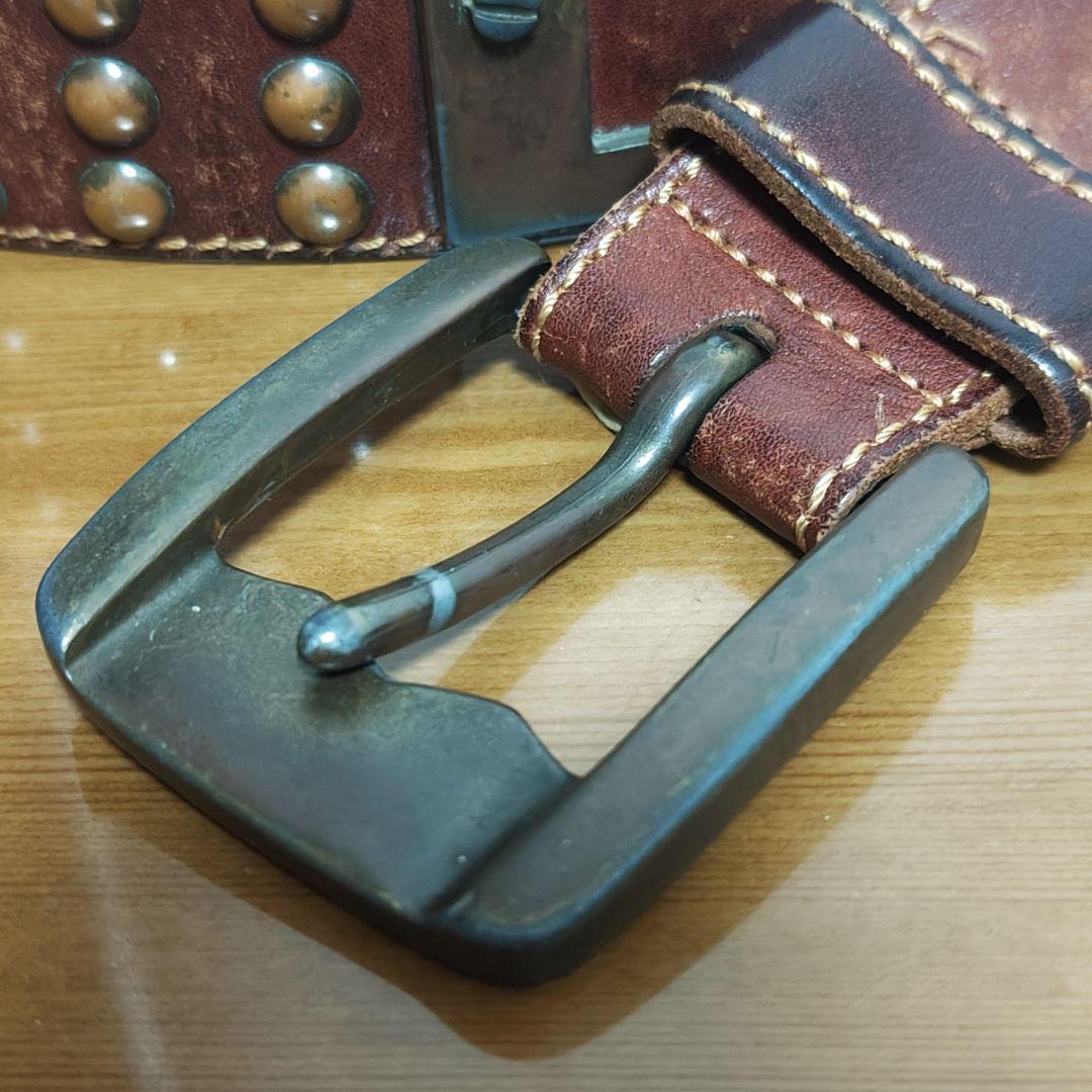 DIESEL 本革 ベルト イタリア製