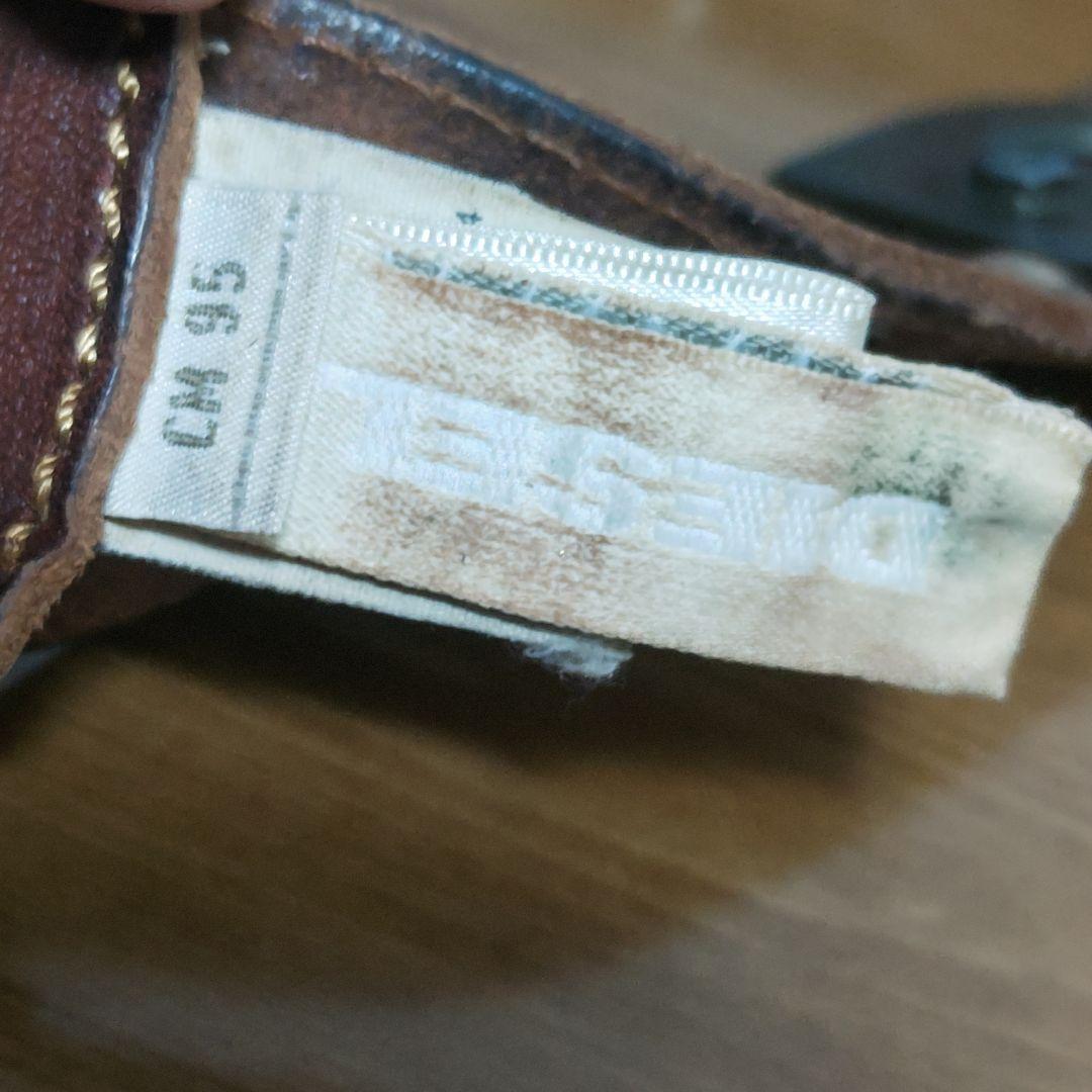 DIESEL 本革 ベルト イタリア製