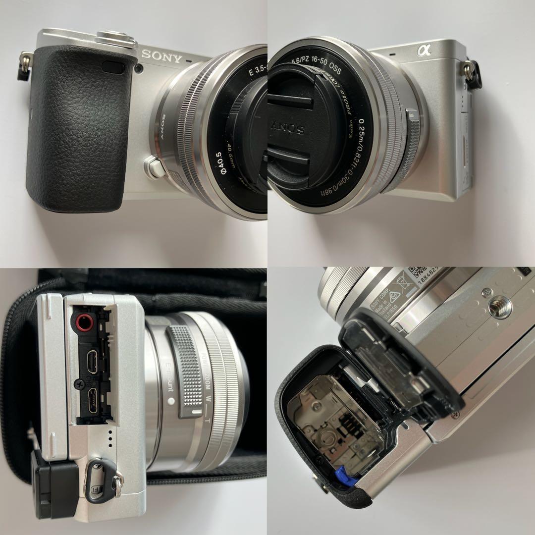 SONY a6400レンズキット シャッター回数54回【アクセサリー類装備済み】