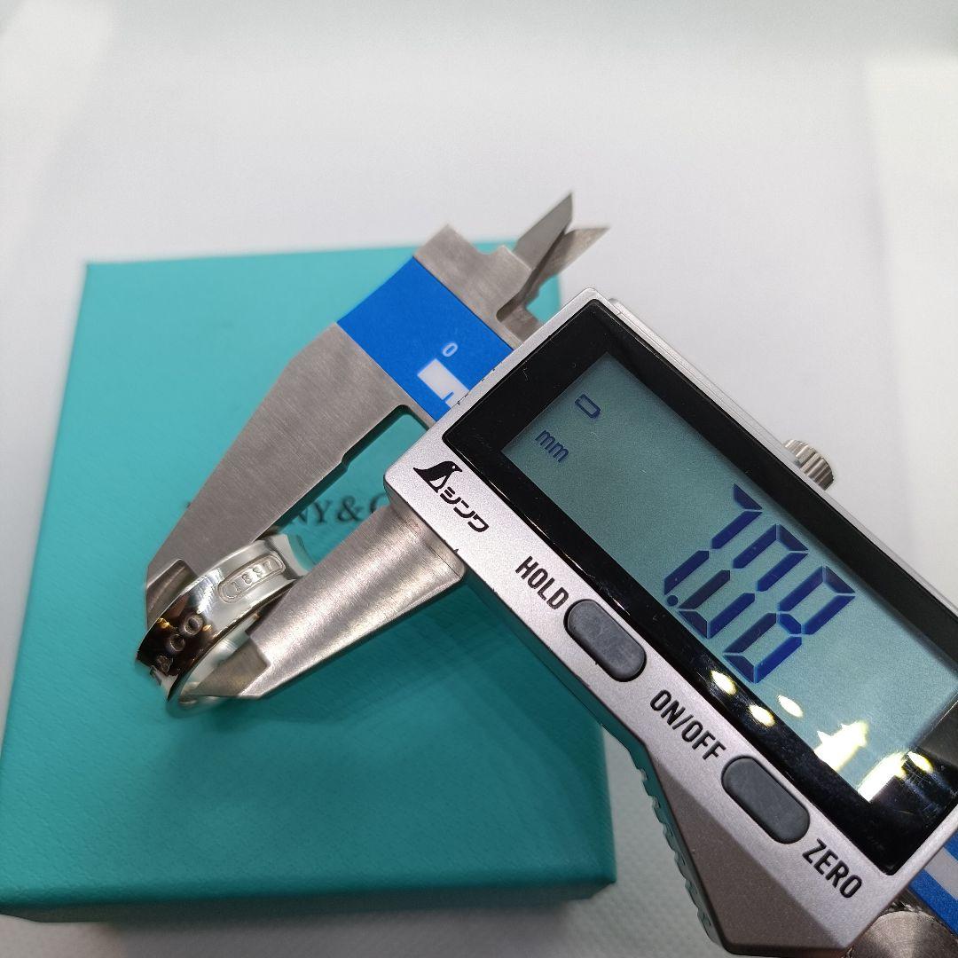 極美品✨️　ティファニー　1837　リング　シルバー　23号