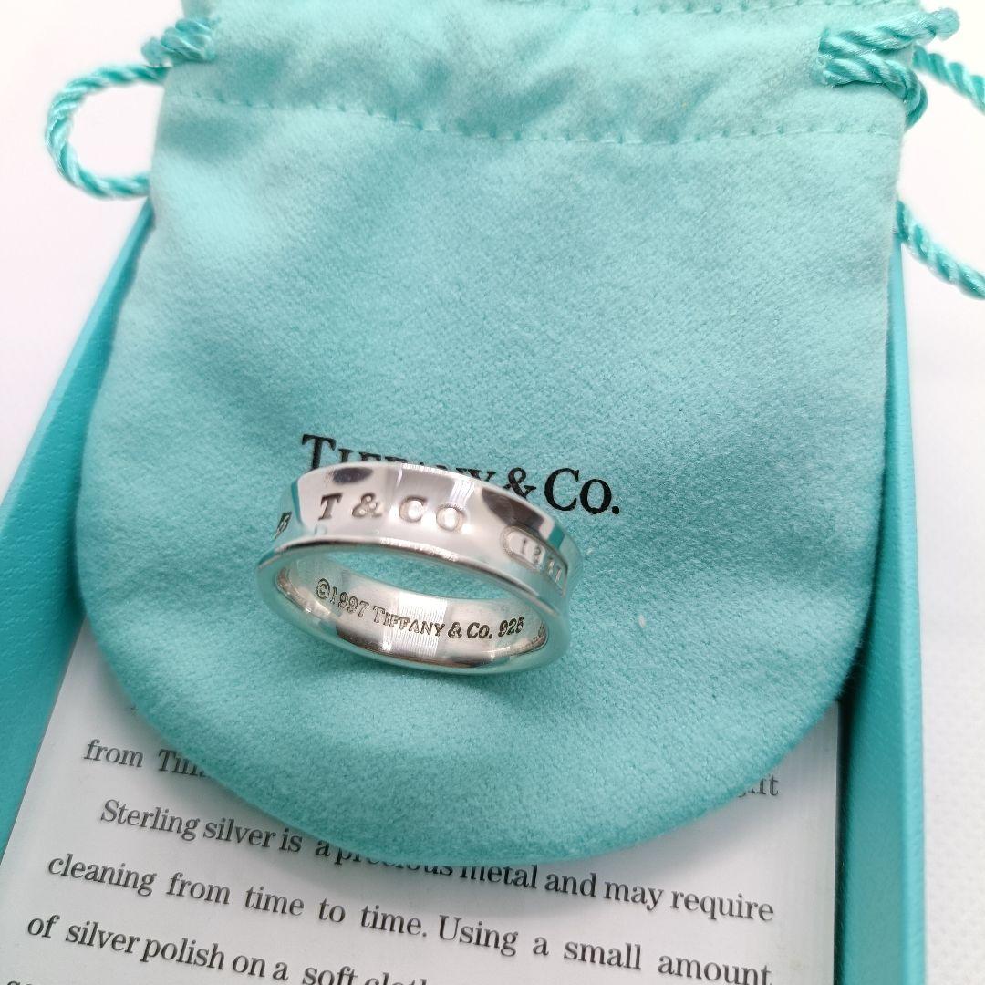 極美品✨️　ティファニー　1837　リング　シルバー　23号