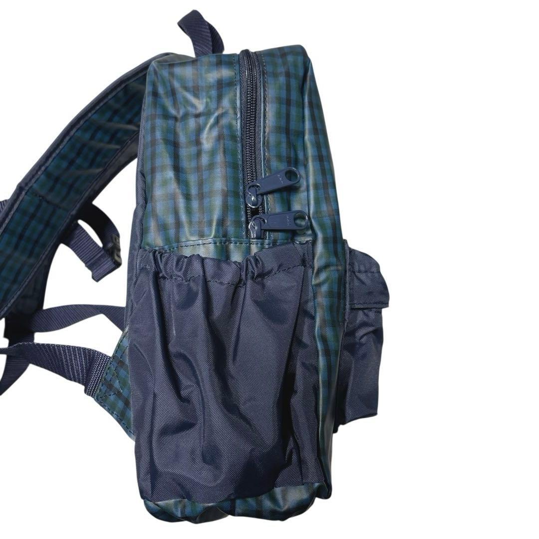 ［新品］familiar ファミリア　リュック　ネイビー チェック柄　キッズ