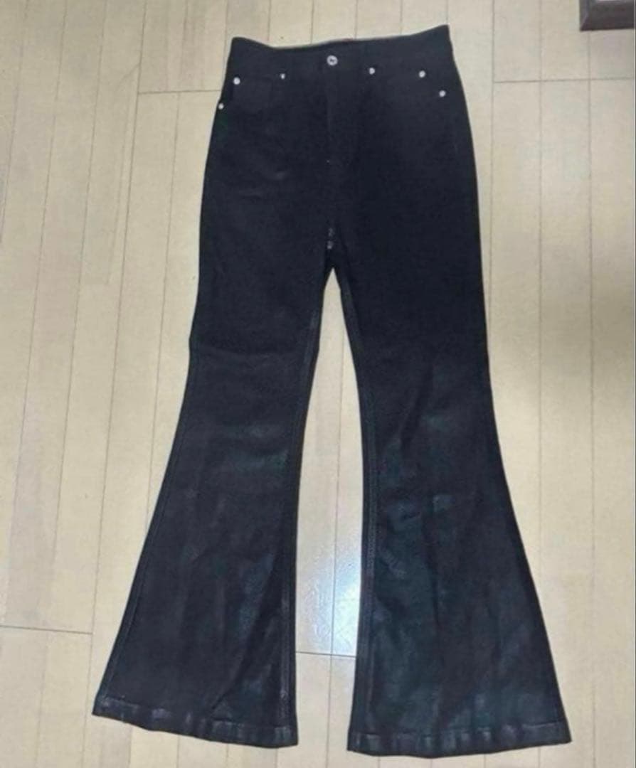 Bolan似 フレアデニム opium wax