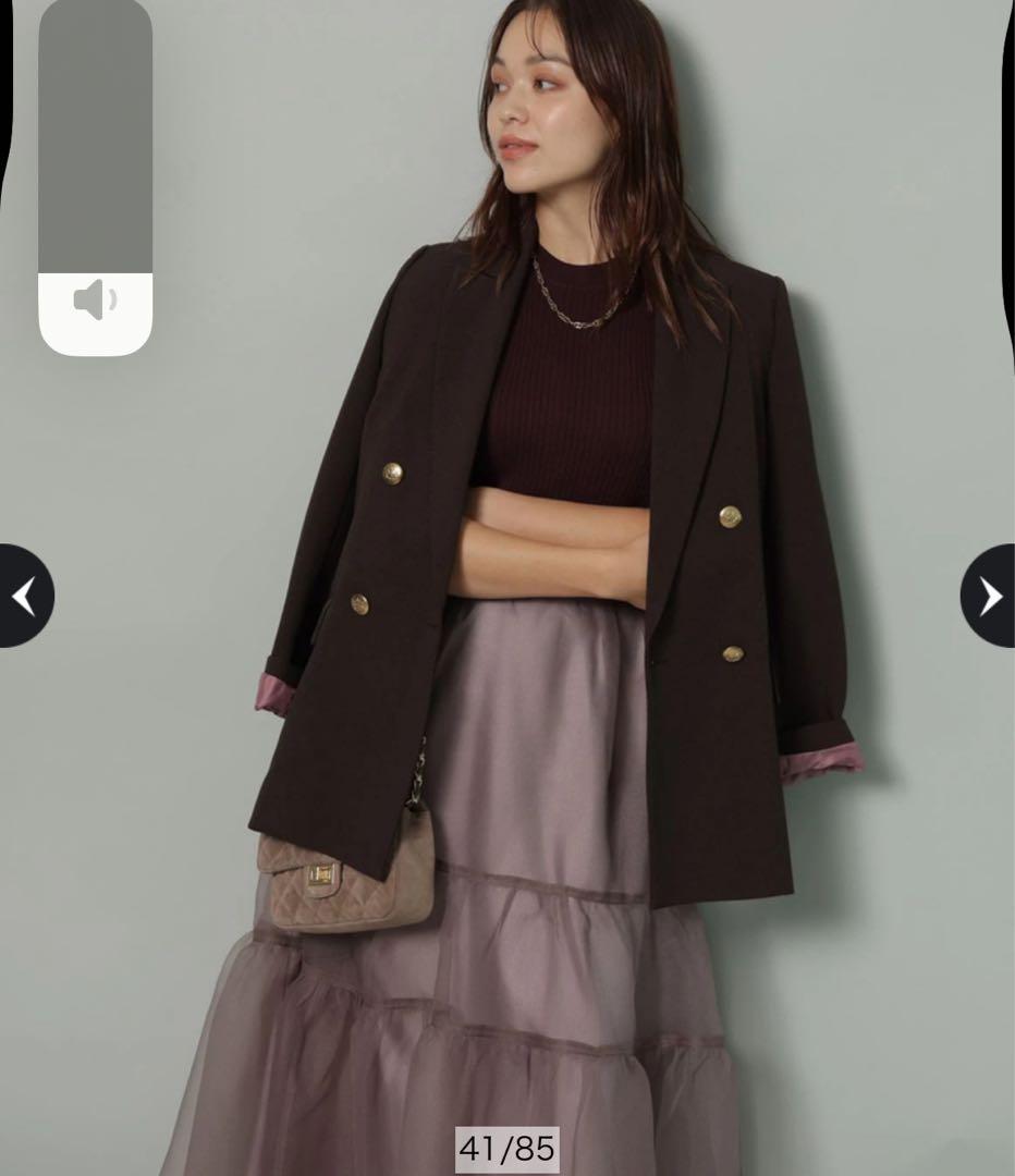 【新品】Arpege story♡オーガンティアードスカート