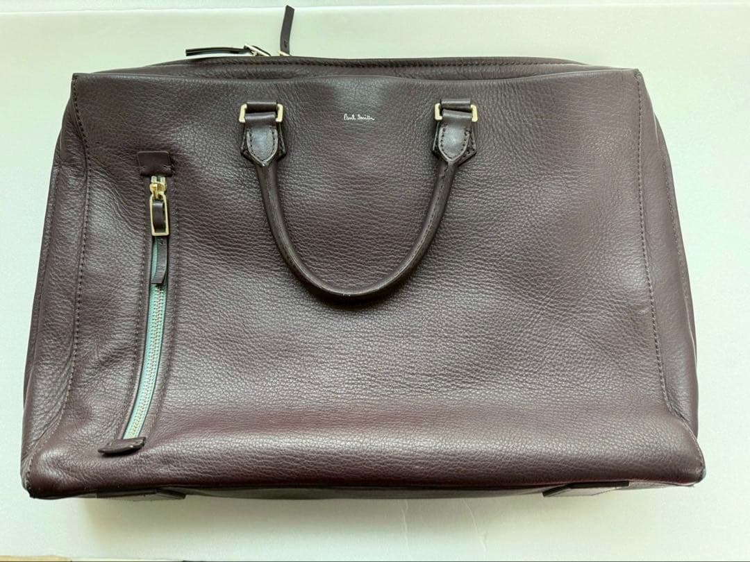 Paul Smith ダークブラウン ビジネスバッグ