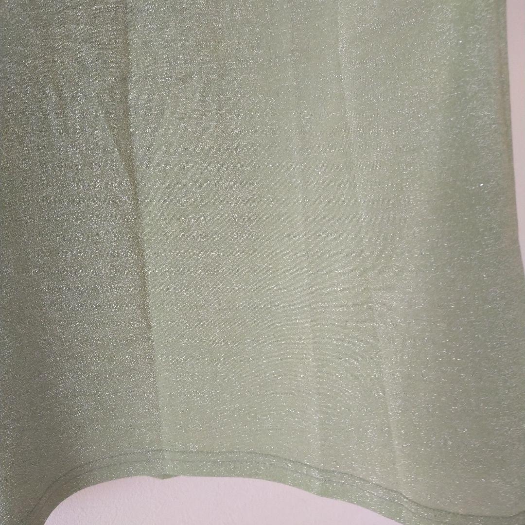 apaです。　kaene　スパンコールエンブロイダリードレス(M)