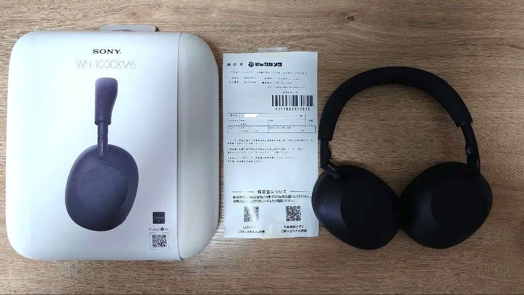 【SONY】 WH-1000XM6 ブラック