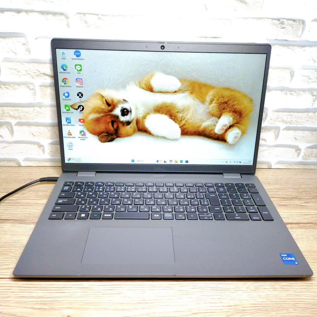 高性能ノートパソコン☆DELL/第13世代/メモリ16GB/SSD/カメラ付き