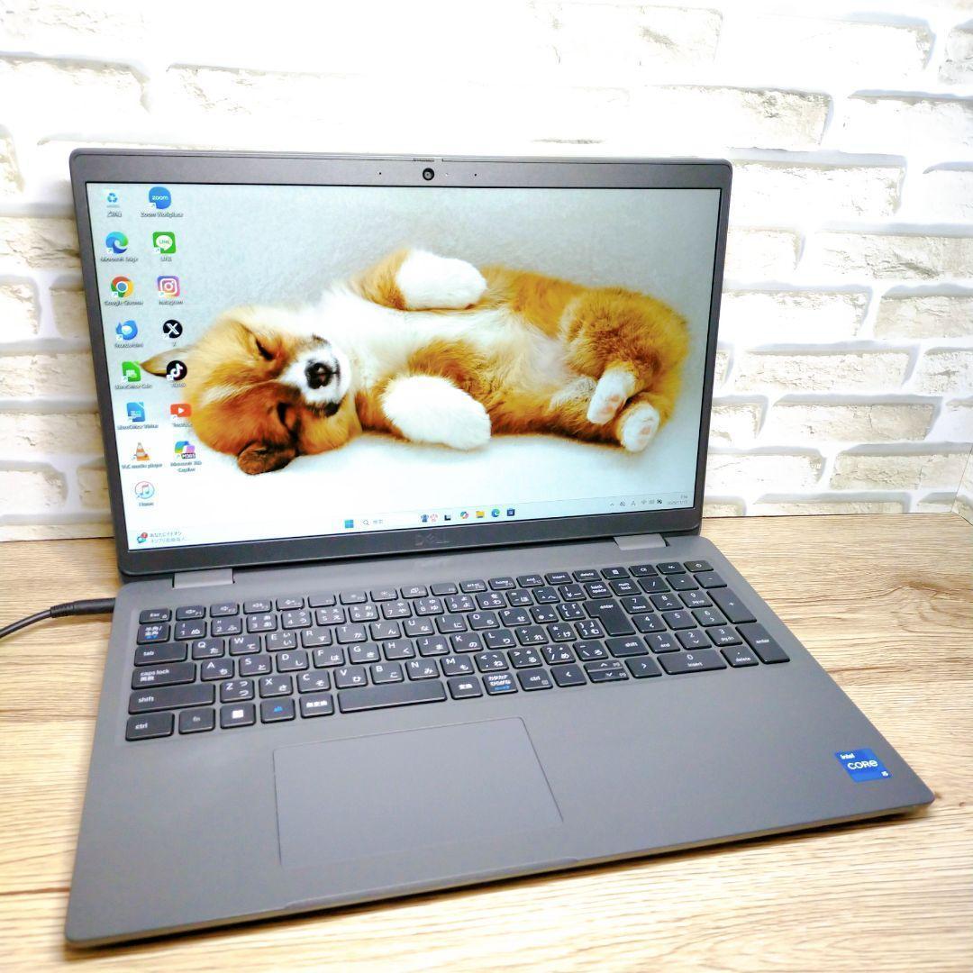 高性能ノートパソコン☆DELL/第13世代/メモリ16GB/SSD/カメラ付き