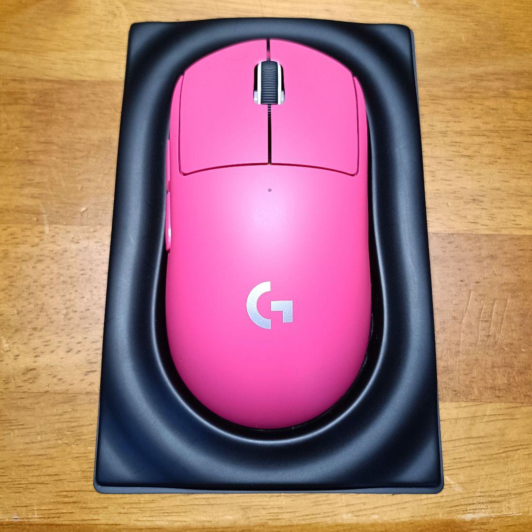 【 美品 】Logicool G PRO X SUPERLIGHT (マゼンタ)