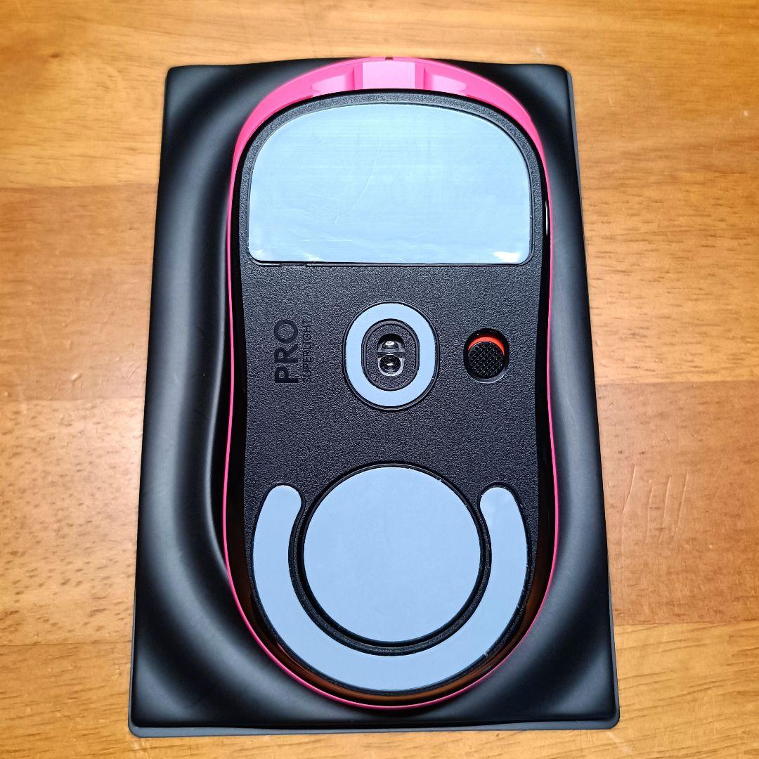 【 美品 】Logicool G PRO X SUPERLIGHT (マゼンタ)