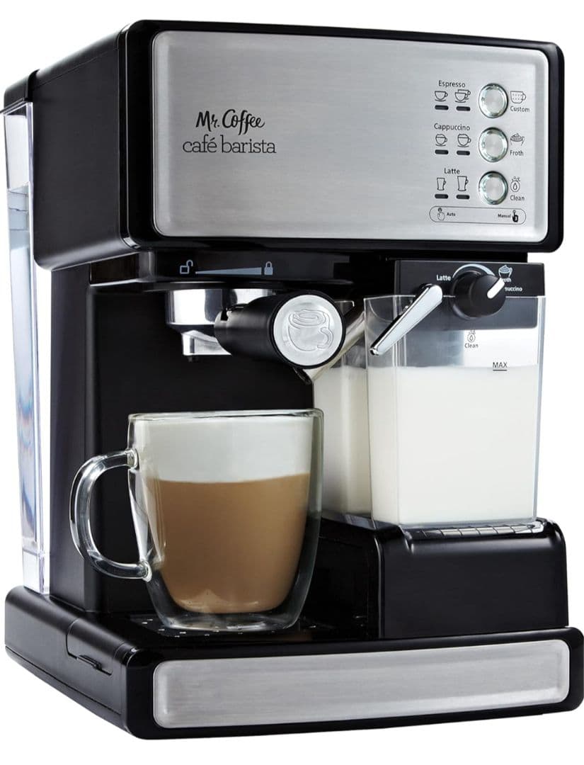 Mr.Coffee Café Barista ミルク泡立て器付き