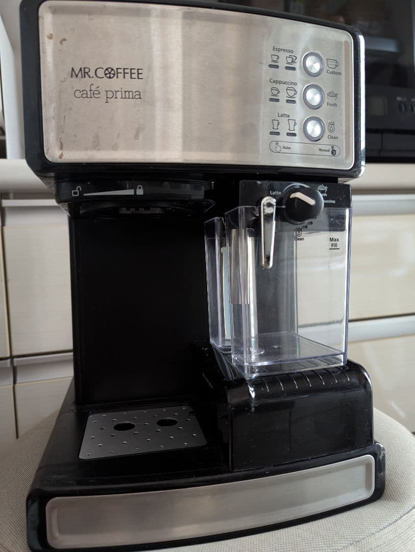 Mr.Coffee Café Barista ミルク泡立て器付き