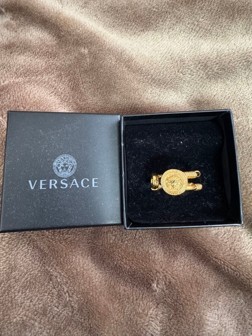 VERSACE ゴールド メダリオンリング