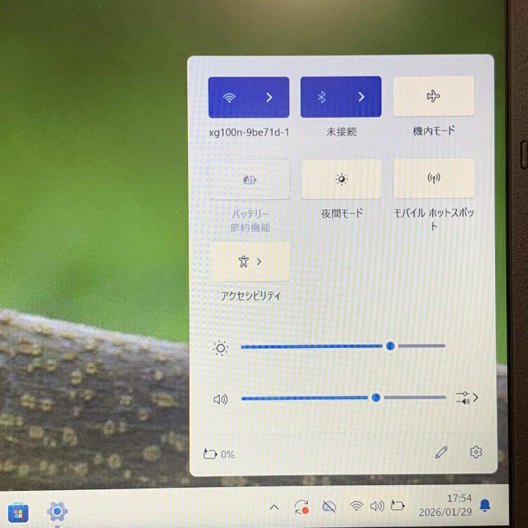 Windowsノート本体 NEC Versapro VW-B Ryzen 5 8GB SSD256GB