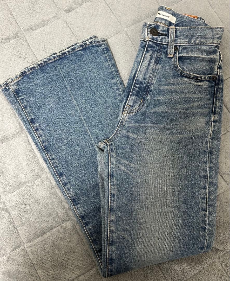 マウジー フレアデニム ストレッチ 23インチ 010GSA12-1600-4