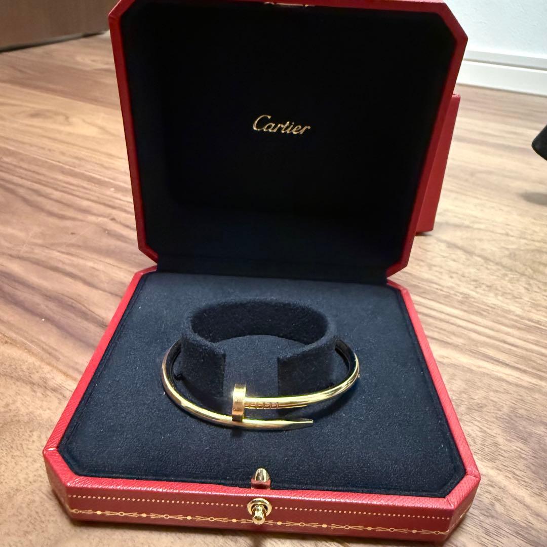 Cartier ジュストアンクル　ブレスレット　K18YG 34g