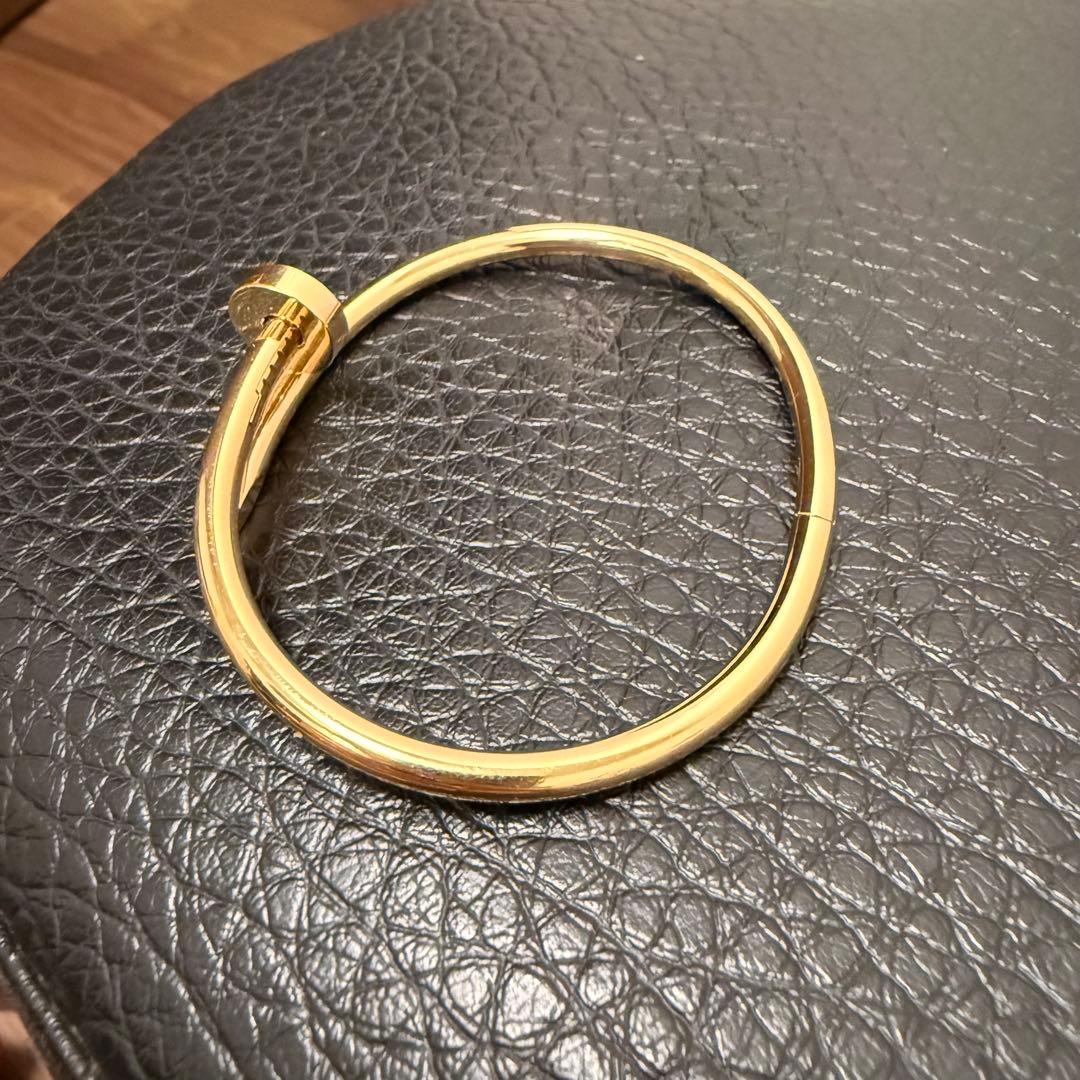 Cartier ジュストアンクル　ブレスレット　K18YG 34g