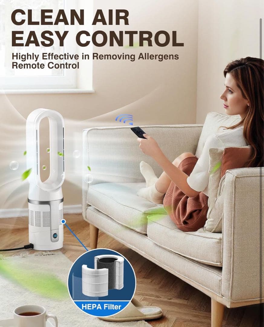 定価から17,000円引き！温風、冷風オールシーズン対応　新品