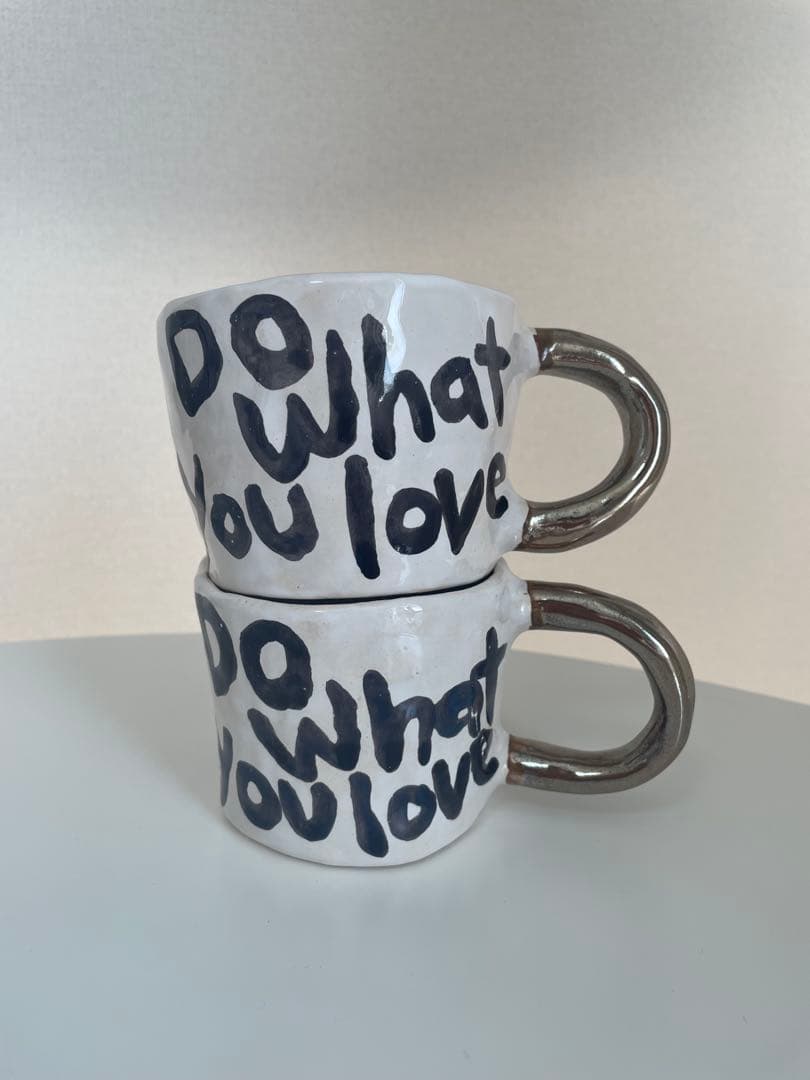 【Satoko Kako 】DO What you love ペアマグカップ