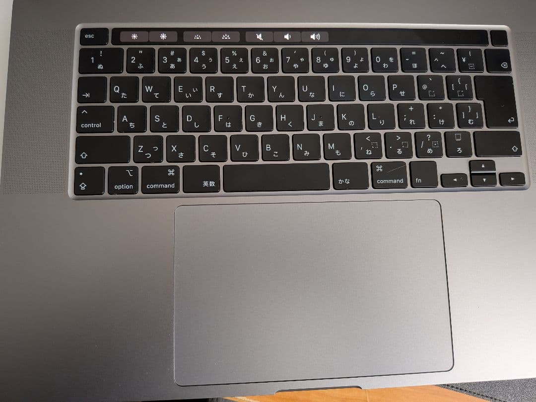 MacBook本体 MacBook Pro 16inch 2019 i7 32GB 1TB