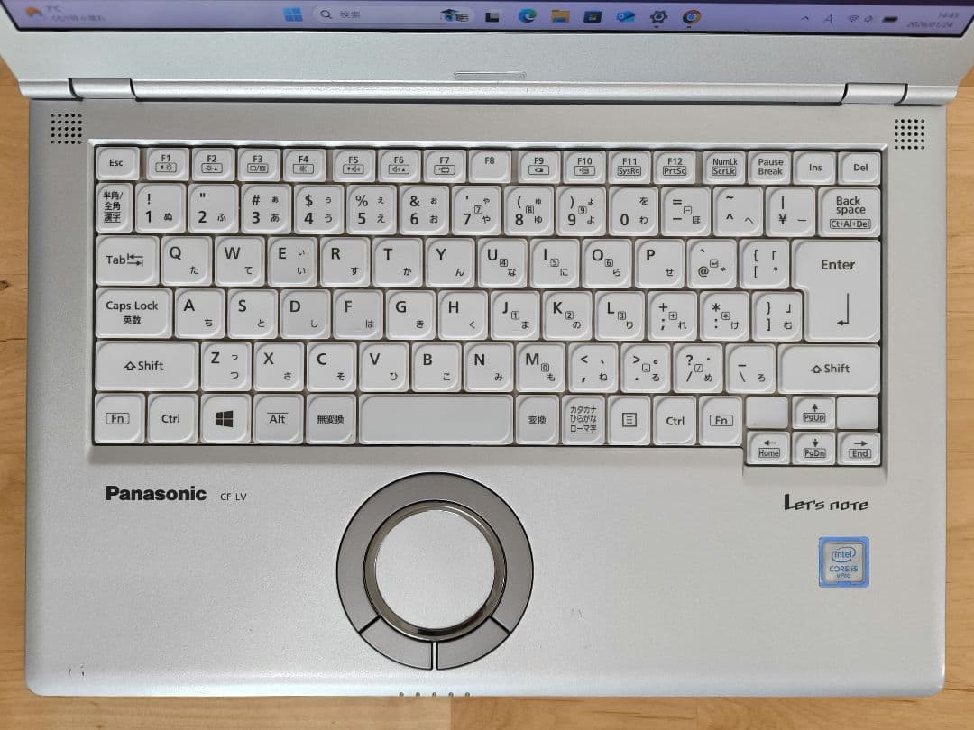 Let'snote LV8│i5第8世代 ノートPC／Windows11・カメラ