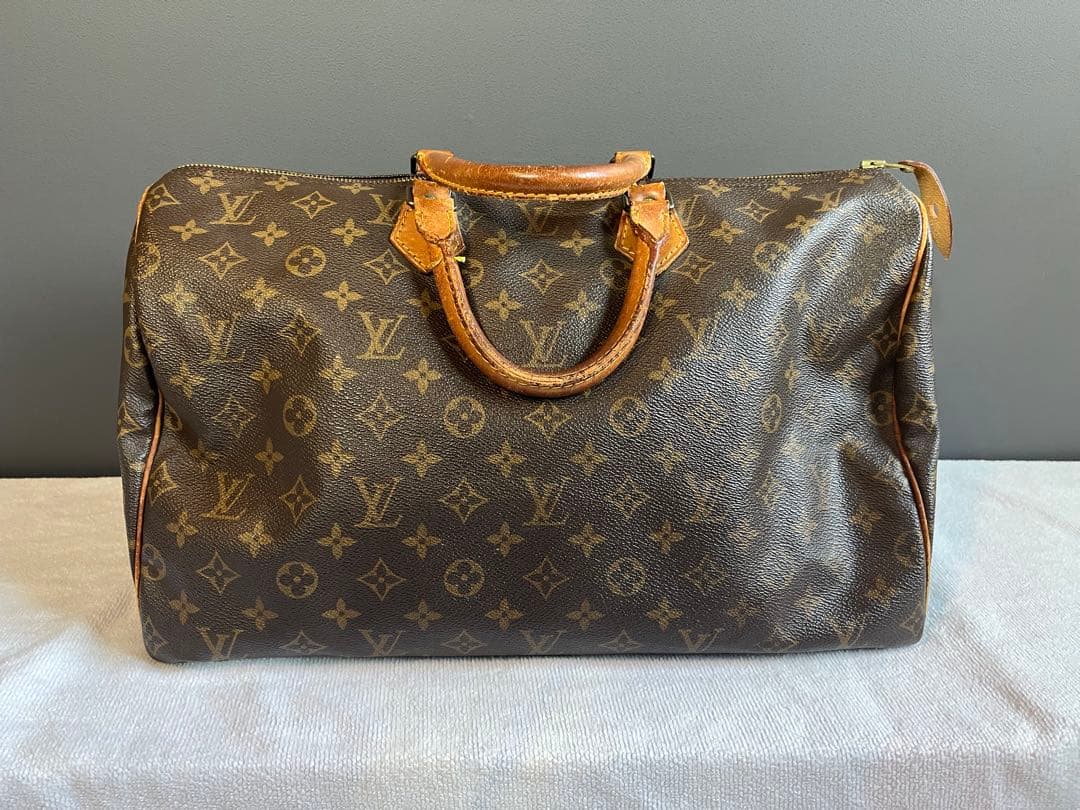 ベル様用Louis Vuitton モノグラム ボストンバッグ　補修歴有り
