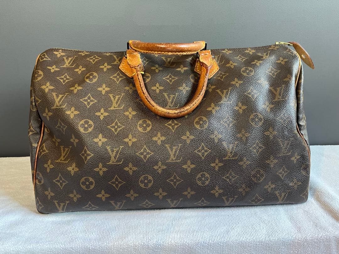 ベル様用Louis Vuitton モノグラム ボストンバッグ　補修歴有り