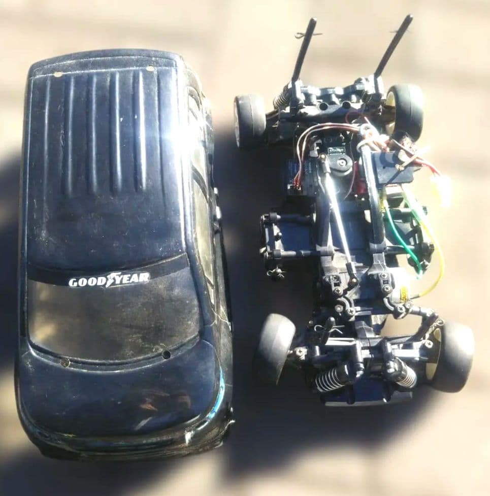 瀧*光様 貴重⬛️タミヤ⬛️ワゴンRスティングレイ⬛️電動ラジコン高額メカ付き完