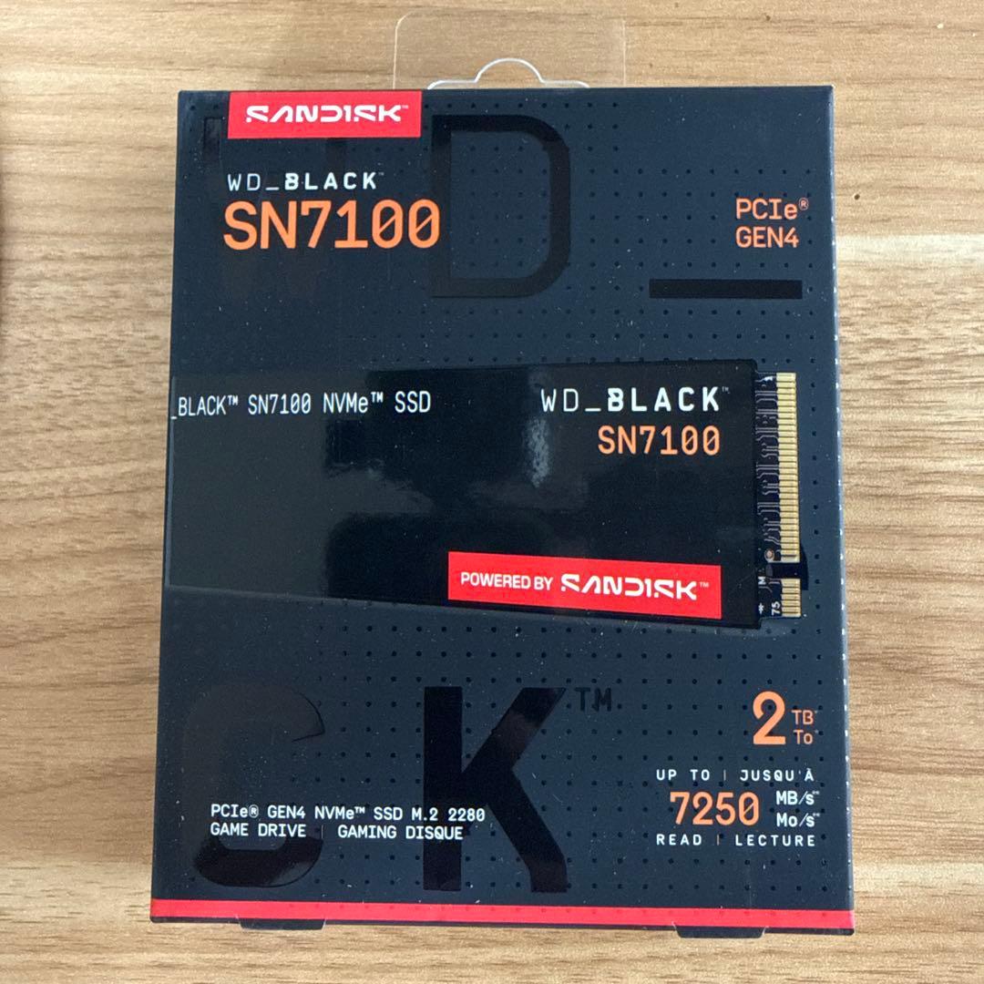 WD_BLACK SN7100 2TB NVMe SSD 現在最安値