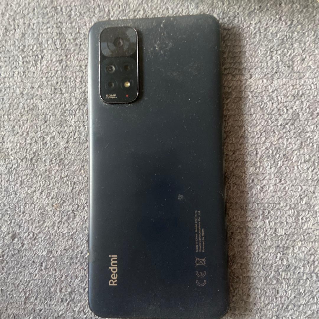 Redmi スマートフォン ブラック　ジャンク