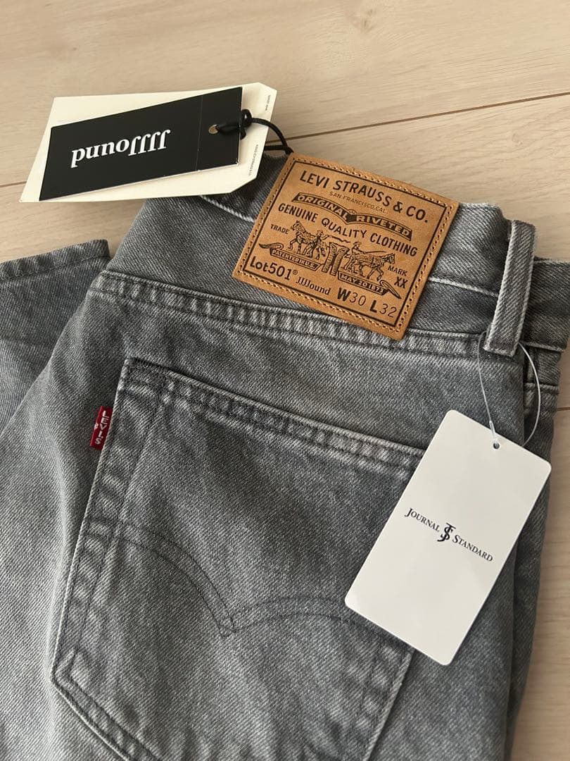 Levi's × jjjjound 501 93 Jean グレー 30
