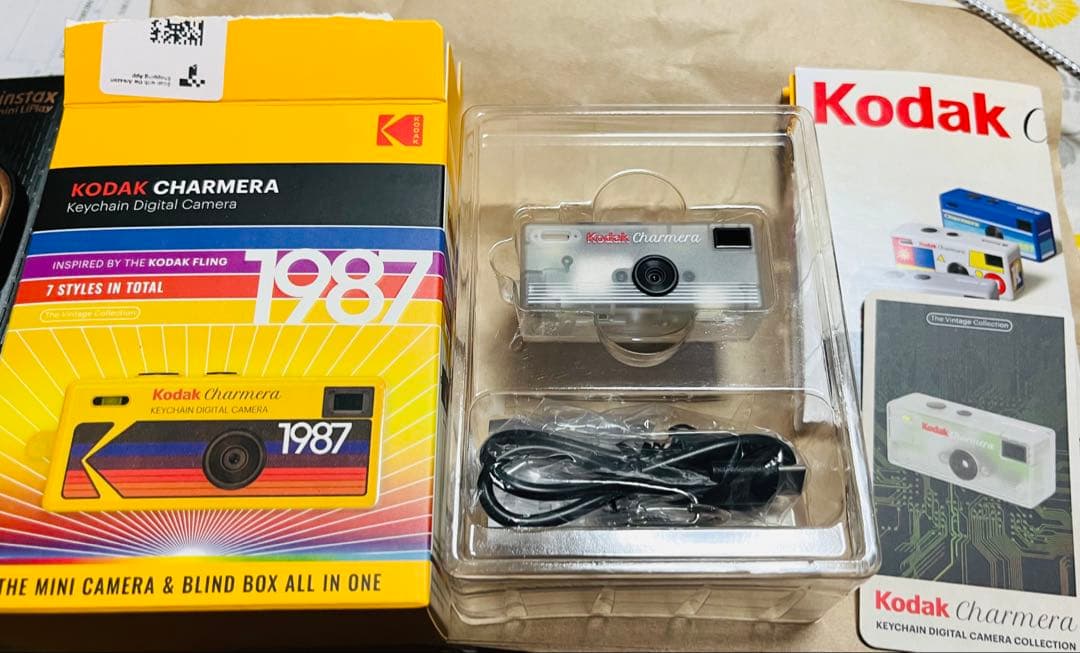【新品・未使用】 KODAK Charmera チャーメラ シークレット クリア