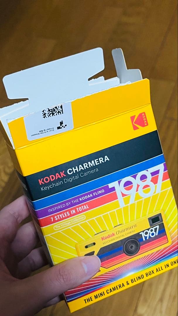 【新品・未使用】 KODAK Charmera チャーメラ シークレット クリア