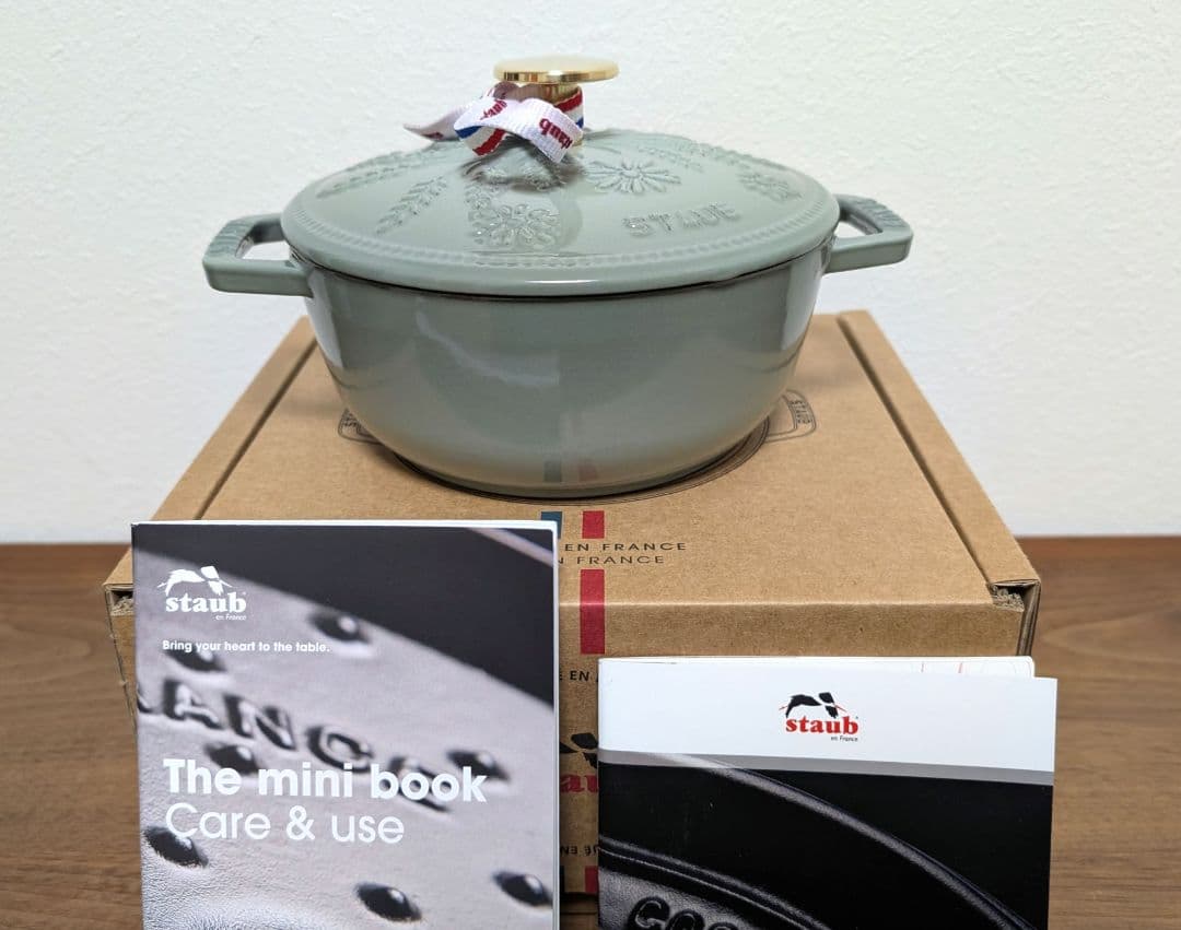 STAUB　ストウブ　Wa-NABE 　マーガレット ユーカリ　生涯保証付　新品