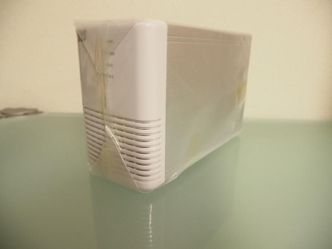 新品未使用：RS-EC32-U3RWSX（ホワイトシルバー）HDDケース