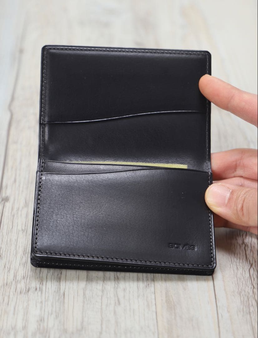 【未使用品】SOMES SADDLE ソメスサドル コードバン 名刺入れ