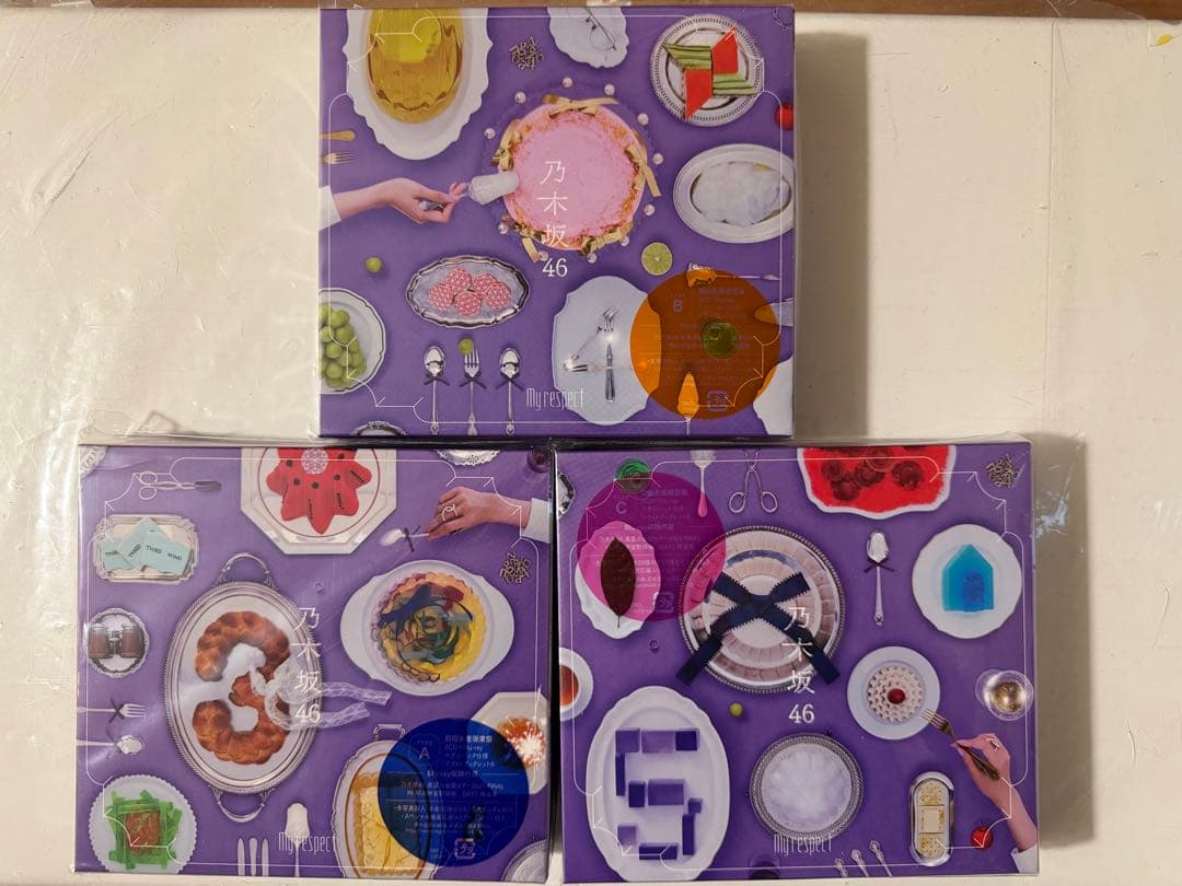 乃木坂46 アルバム m respect ABC3枚セット