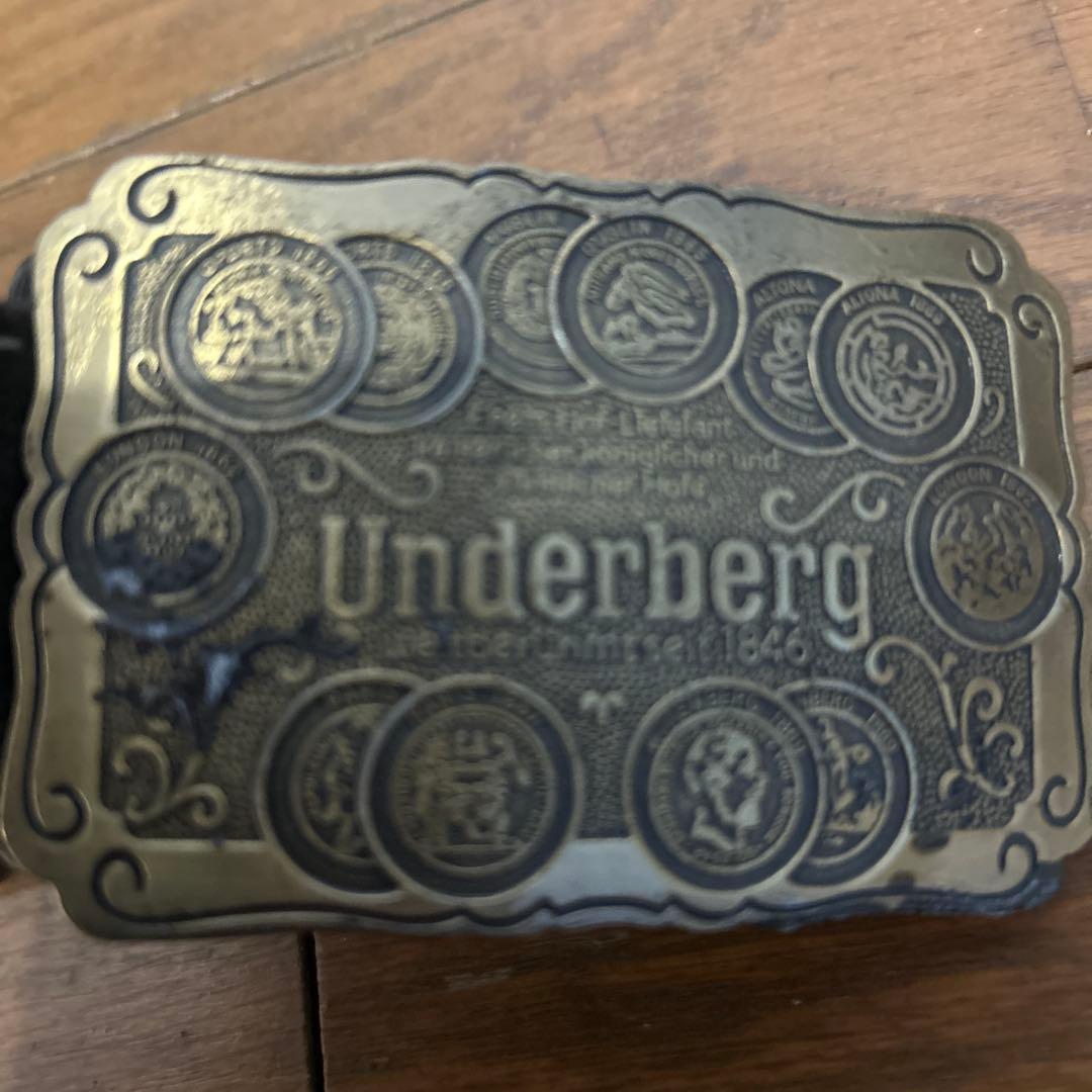 Underberg レザー ボトルホルダー