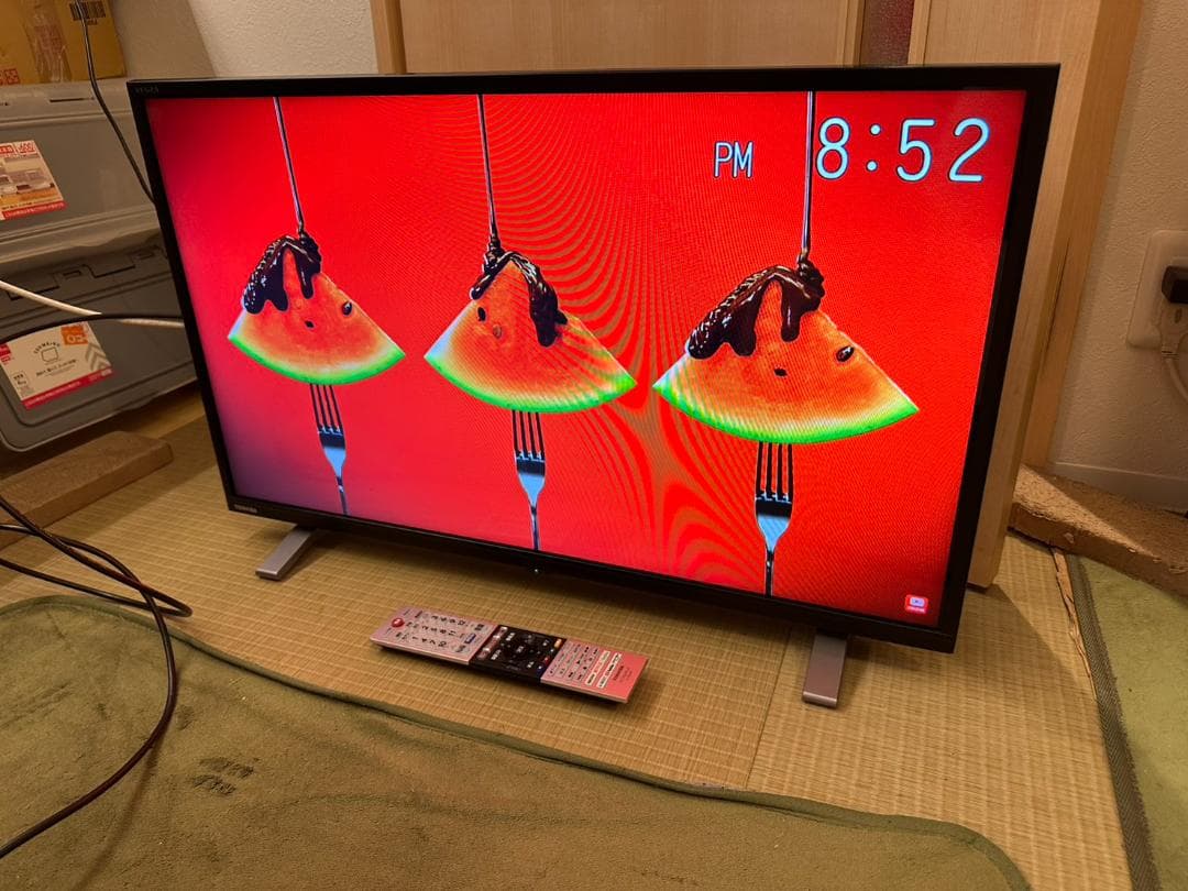 アプリ内蔵極美品　TOSHIBA 東芝 テレビ　32V34　2023年製　32型