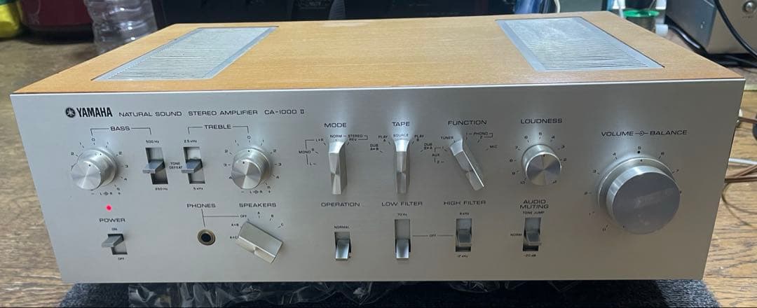 に*須様 YAMAHA CA-1000II プリメインアンプ