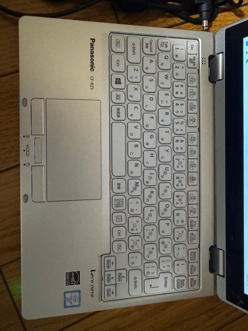 使用190時間 超小型ノートパソコン タッチパネル CF-RZ5 パナソニック3